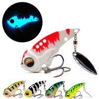 [HOT LIAXLLWISAAZH 534] THETIME MZ55 MZ60โลหะ VIB ใบมีด Glow Cicada Lure 55มม./13G 17G Sinking Tail Spinner เหยื่อ Bibe สำหรับ Bass Pike Perch Fishing Lure