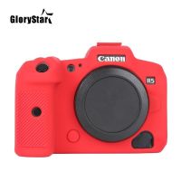 【Cw】Silicone DSLR Camera Body Case Skin Cover Bag for Canon EOS R5 Digital Camerashot