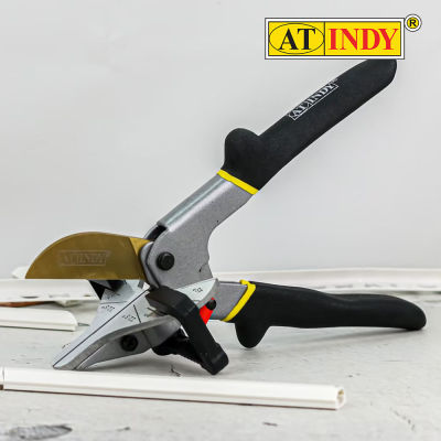 AT INDY Miter Trim Cutter (Titanium Blade)กรรไกรตัด PVC ใบมีดไทเทเนียม ตั้งองศา 90,45,22.5 องศา รหัส K50