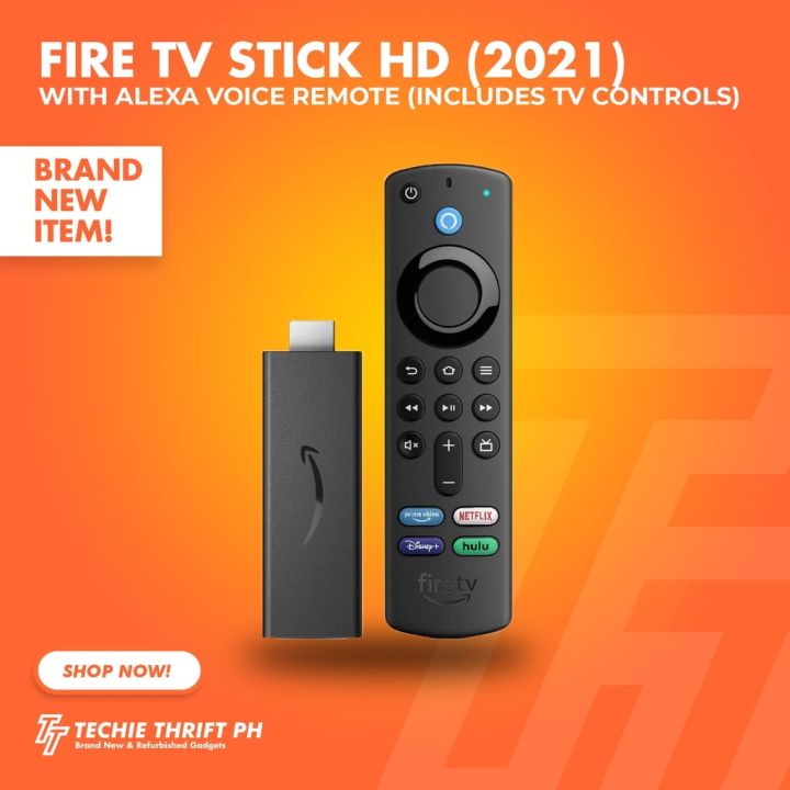 Buy  2021 Fire TV Stick With Alexa Voice Remote Control | TV remote  controls | Argos