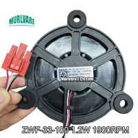 ZWF-33-100 1.2W DC12V 1900RPM ตู้เย็นเครื่องทำความเย็น Cooling DC มอเตอร์พัดลมสำหรับ MELING ตู้เย็น