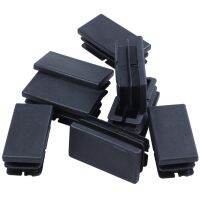 【cw】 Hot 8 Pcs Plastic Rectangular Blanking End Caps Inserts 20mm x 40mm !