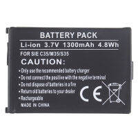 แบตเตอรี่ C35 1300MAh สำหรับ Siemens 3506 3508 3518 3568 3608 C35 C35E C35i M35 S35 S35i