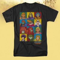 2023 New  High Quality Mens Masters Of The Universe He-Man Characters Adult T Shirt Sportswear Gildan Men Women tee Valentines Day gift