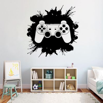 Gamer Wall Stickers Controller Video Game Vinyl Decals Customized For Kids Bedroom Vinyl Wall Art Decals  A769