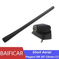 Baificar Brand New Genuine Short Aerial Antenna Mast Top Antenna Pedestal Base 656110 For Peugeot 206 207 Citoren C2 Hatchback