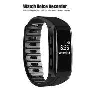 Digital Black Voice Recorder Wearable Wristband Watch Recorder Audio Recording 8GB with ATJ2127