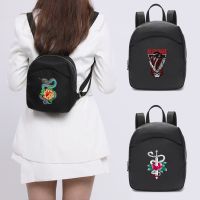 2022 Fashion Women Mini Backpack Multifunction Small Backpacks Casual Simple Cobra Printing Student Bookbags Travleing  Rucksack 【AUG】