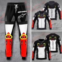 Alpinestars Motgp Racing Logo 3D Print Apparels Sweatshirt Sweatpants Spring Pullover Zipper Hoodie Jackets Coats