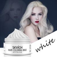 【CW】 Sevich 120g Hair Color wax One Time Instant Cream Gel Black Dye Styling 10 maquillaje Make up