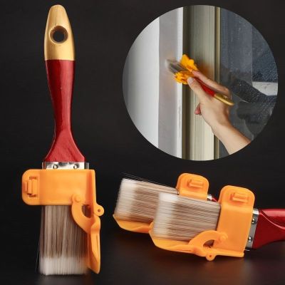 1 PC Portable Paint Brush Multifunction Brush Cut In Edges For Window Frames Wall Furniture Plastic Wall Finishing Painting Tool Paint Tools Accessori