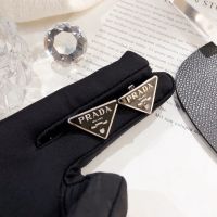 Pra Earrings Metal Ear Studs Fashion Elegant Women Triangle Rhinestone Stud EarringsTH