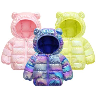 （Good baby store） 1-6Y Winter Toddler Baby Girls Jacket Boys Coat Cotton Fashion Kids Warm Hooded Outerwear Children Clothing Infant Girls Coat