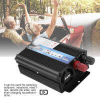 อินเวอร์เตอร์ 12 V Converter 220V / 100V 500W Power Inverter พร้อมแผงโซลาร์เซลล์สำหรับครัวเรือน