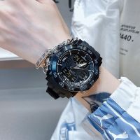 【July hot】 Pharaohs annual limited watch male electronic female junior high school student multi-functional luminous waterproof