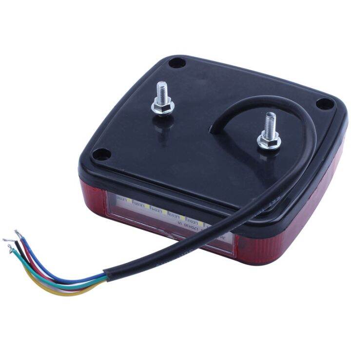 2-x-12v-led-rear-lights-stop-indicator-boat-car-trailer-truck-waterproof-signal