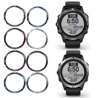 Metal Bezel Ring Time Frame Glass Screen Protector Cover For Garmin Fenix 6/6S/6X Pro Solar Sapphire Smart Watch Protective Case