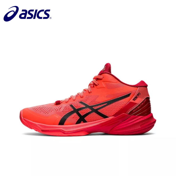 2023-asics-sky-elite-ff-mt-2รองเท้าวอลเลย์บอลชายรองเท้าออกกำลังกายกันรอยขีดข่วนลื่นกันกระแทกรองเท้าวอลเลย์บอลมืออาชีพ