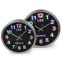 #Pro ดี! นาฬิกาติดผนัง Quartz LED CLOCK เรืองแสงได้แม้ในที่มืด รุ่น 801 ขนาด 25 CM/รุ่น 803 ขนาด 30 cmรุ่น801/803350400 สบายกระเป๋า นาฬิกาแขวนเก๋ๆ นาฬิกาแขวนผนัง นาฬิกา ติด ผนัง นาฬิกาแขวนใหญ่