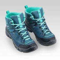 Chidrens waterproof walking shoes - MH120 MID Turquoise - size 3-5