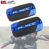 For KYMCO K-XCT KXCT 125 125i 300 300i ABS 2013-2020 Motorcycle CNC Aluminum Front Brake Reservoir Fluid Tank Cover Oil Cup Cap