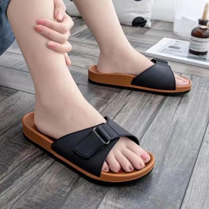 white birkenstocks one strap