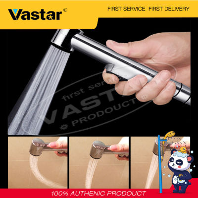 Vastar ABS หัวสเปรย์โถชำระล้างแบบมือถือด้ามยาวเฉพาะเครื่องพ่นสารเคมีในครัวโถส้วมห้องน้ำ