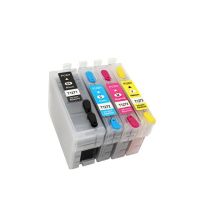 T1271ตลับหมึกรีฟิลขนาด127 Xl สำหรับ Epson Workforce 60 545 645 840 845 3530 3540 7010 7510เครื่องพิมพ์7520