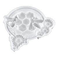 【hot】✆  Bees Resin MoldsLarge Insect Silicone Mold for Epoxy ResinWall Hanging Mount Mould DecorationA