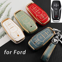 TPU ฝาครอบรถสำหรับ Ford FUSION Mondeo Mustang F-150 Explorer EDGE Protector กระเป๋า FOB พวงกุญแจอุปกรณ์เสริม-kjhkhjlk