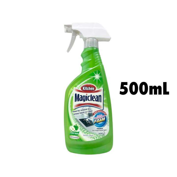 Magiclean Kitchen Antibacterial Cleaner Green Apple 500ml Lazada