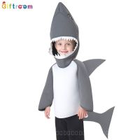 [0714]SHWZ-COS-QZZ Childrens Day Clothing Mans Shark Clothing Undersea Story Clothes Ocean Animal Performance Wear Parent-child clothing Halloween COSPLAY JXI0TH