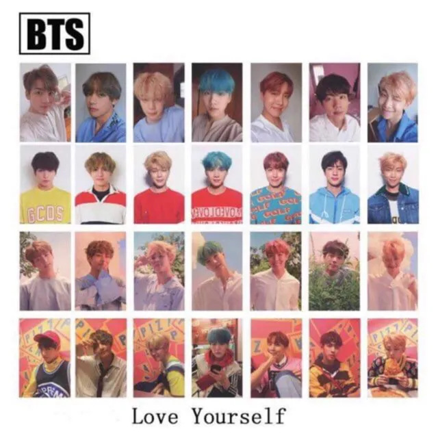 Set Card Love Yourself Her (4 Ver) BTS
