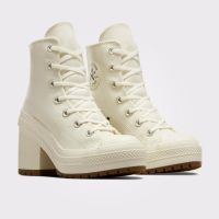 Chuck Taylor Chuck 70 De Luxe Heel High white Shoes (Full box)