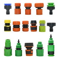 Irrigation Garden Hose Quick Connector 1/4 3/8 1/2 3/4 1 Inch Water Pipe Fitting Stop Connector Drip Irrigation System Coupler Watering Systems  Garde