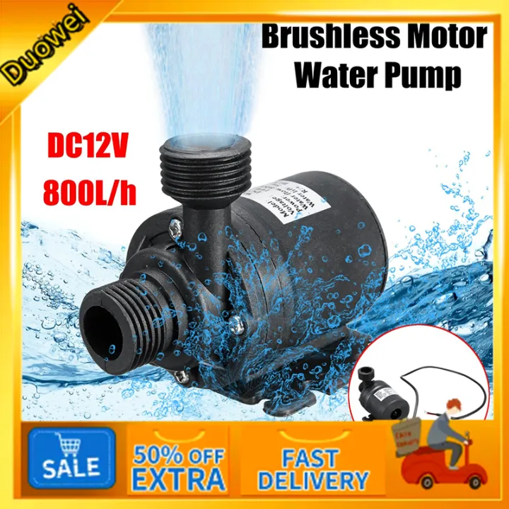 Flash Delivery L H Ultra Quiet Mini Pump Water DC M Lift Brushless Motor Submersible Water