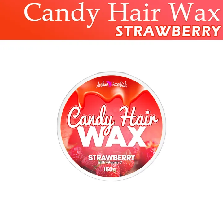 100% ORIGINAL AUTHENTIC AND SAFE CANDY HAIR WAX STRAWBERRY / Hair removal /  sugar wax / pantanggal ng