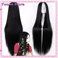 Anime Hunter x Hunter Illumi Zoldyck Irumi Cosplay Hair Wigs 100CM Long Wig for Halloween Carnival Party Wig + Wig Cap