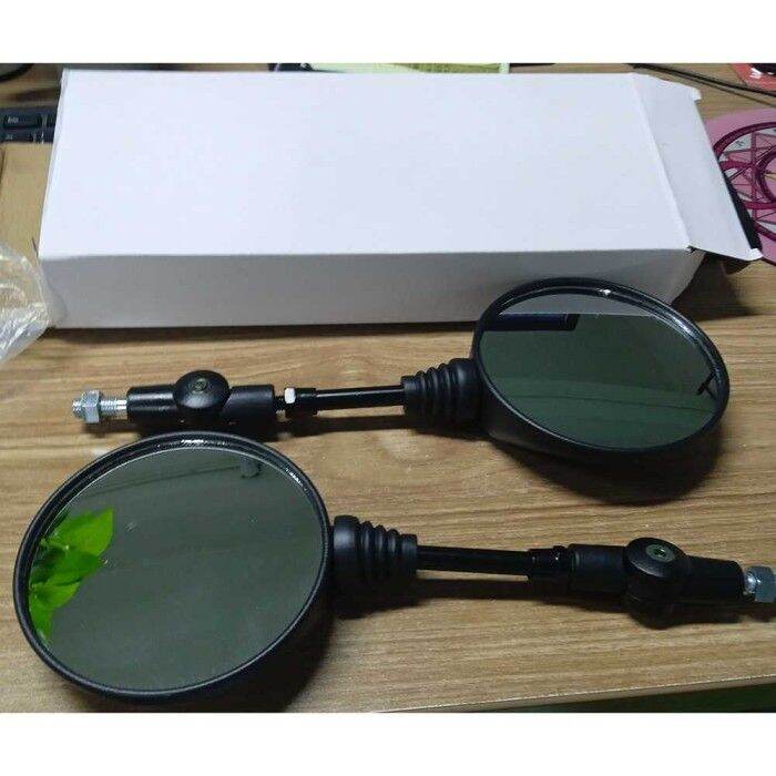 ( COD ) Kaca Spion Motor Retro Jadul Model Bulat Universal Matic Vespa