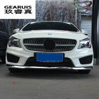 รถจัดแต่งทรงผมสำหรับ Benz CLA คลาส C117หัวหน้ากันชนหน้าลิปล่างกันชนเฟรมครอบคลุมสติกเกอร์ตัดอุปกรณ์รถยนต์