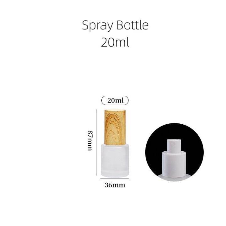 20-30-50-100ml-20-30-50-100ml-wood-frosted-glass-spray-bottle-lotion-pump-liquid-sprayer-fine-mist-refillable-wooden-cap-perfume-bottles