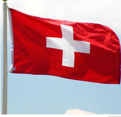 ธงประเทศสวิตเซอร์แลนด์90X150ซม. ไม้กางเขนสีขาวทำจากผ้าโพลีเอสเตอร์ห้อยธงประจำชาติของ Che Swiss แบนเนอร์สำหรับตกแต่ง