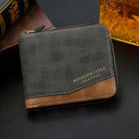 PU Leather Wallet Mens Coin Purse Wallet For Men Business Wallet Short Wallet Multi-card Slots Wallet