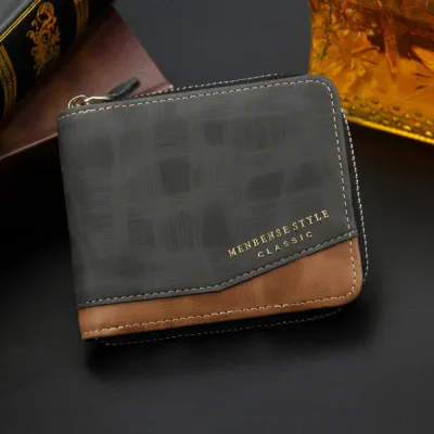 Premium Leather Wallet Multi-function Wallet Business Wallet Multi-card Slots Wallet Short Wallet