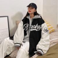 2021baseball uniform jackets for women 2021 spring and autumn new high-quality loose and thin couple retro clothes oversized jacket