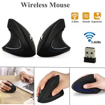 Ergonomic Mouse Optical Vertical Mice 6 Keys USB Wireless 2.4GHz 1200DPI  For PC