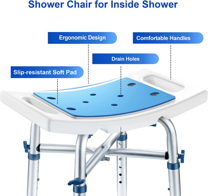 aliseniors-shower-chair-for-inside-shower-nonslip-bath-shower-stool-with-padded-seat-holes-for-tub-and-bathroom-comfortable-bathing-bench-for-elderly-senior-or-disabled-and-handicap