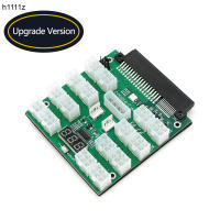 Mining Breakout Board ATX 16พอร์ต6Pin โมดูลแหล่งจ่ายไฟสำหรับ 750W 1100W 2000W PSU Server GPU กราฟิกการ์ด Bitcoin Miner