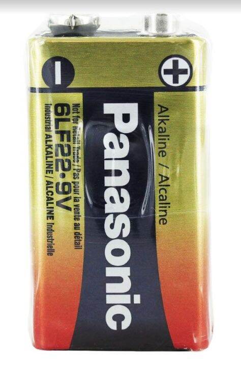 ส่งด่วน-ของแท้-ถ่าน-9-v-panasonic-รุ่น-industrial-6lf22xwa-6lf22-9v-alkaline-battery-ถ่านคุณภาพสูง-มาตราฐานอุตสาหกรรม-จำนวน-1-ก้อน