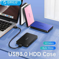 ORICO ABS HDD เคส2.5นิ้ว SATA เพื่อ USB3.0 5 Gbps/ USB-C 6Gbps สายฮาร์ดดิสก์ภายนอกสำหรับดิสก์ SSD HDD กับ50ยูเอสบีซม. สาย USB